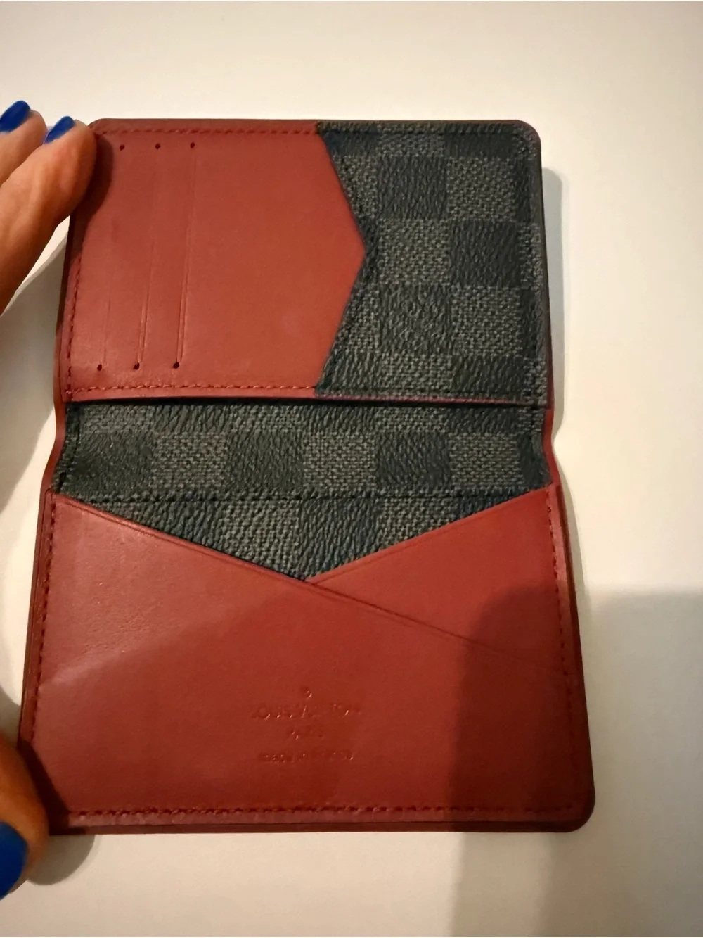 Louis Vuitton Damier Graphite Pocket Organizer Card Case